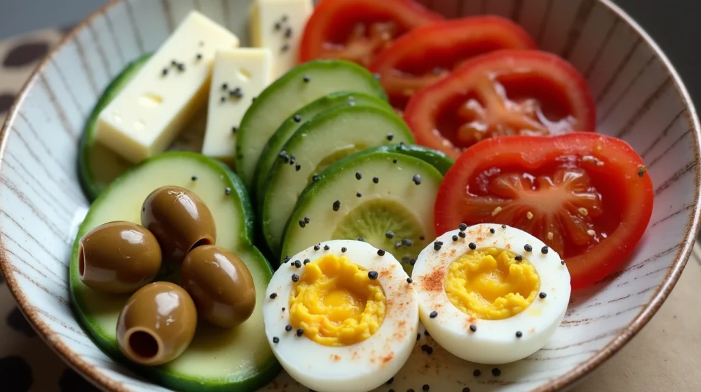The Ultimate Mediterranean Breakfast Bowl