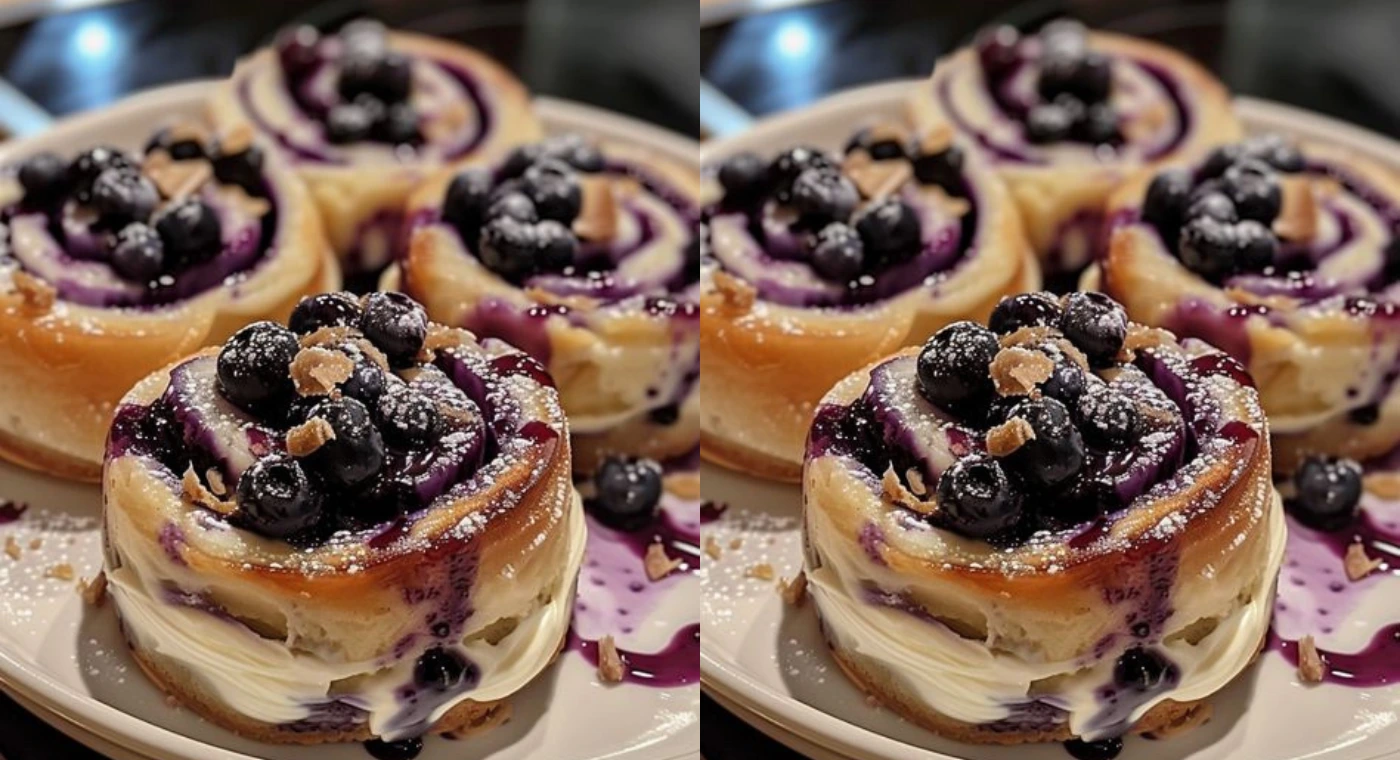 Blueberry Cream Cheese Rolls Recipe – A Sweet Summer Favorite