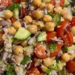 Chickpea Cucumber Salad – Bright, Crunchy & Protein-Packed for Summer