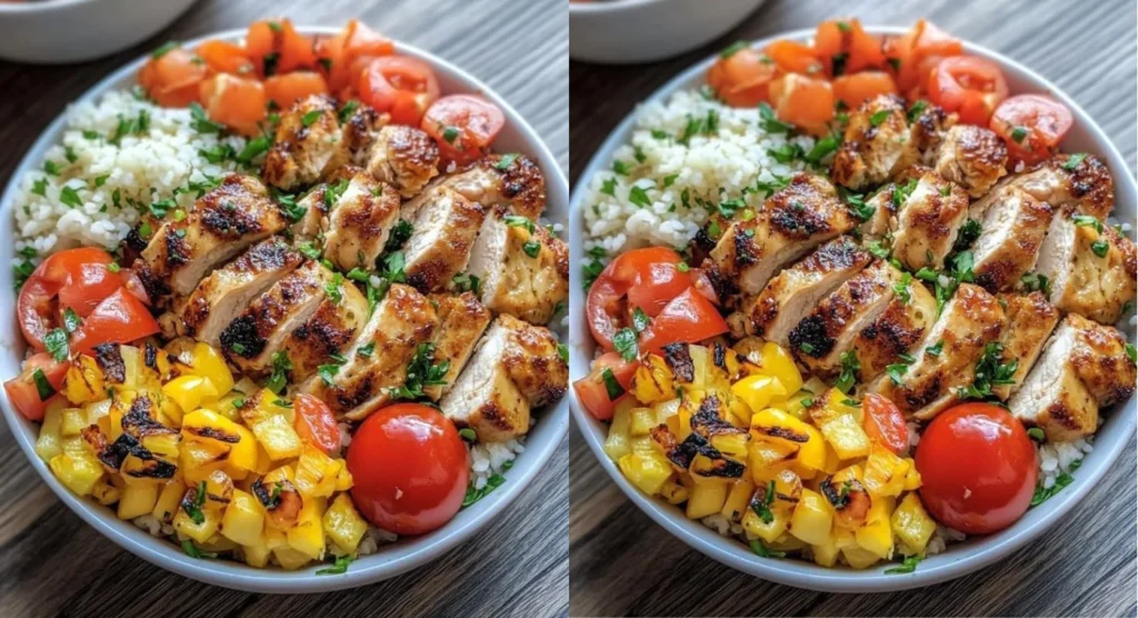 Grilled Chicken Rice Bowl Recipe: Fresh, Flavorful & Perfect for Summer