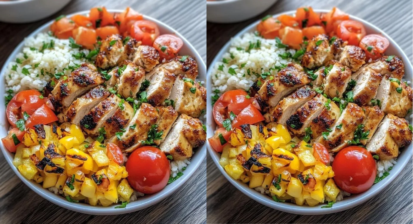 Grilled Chicken Rice Bowl Recipe: Fresh, Flavorful & Perfect for Summer