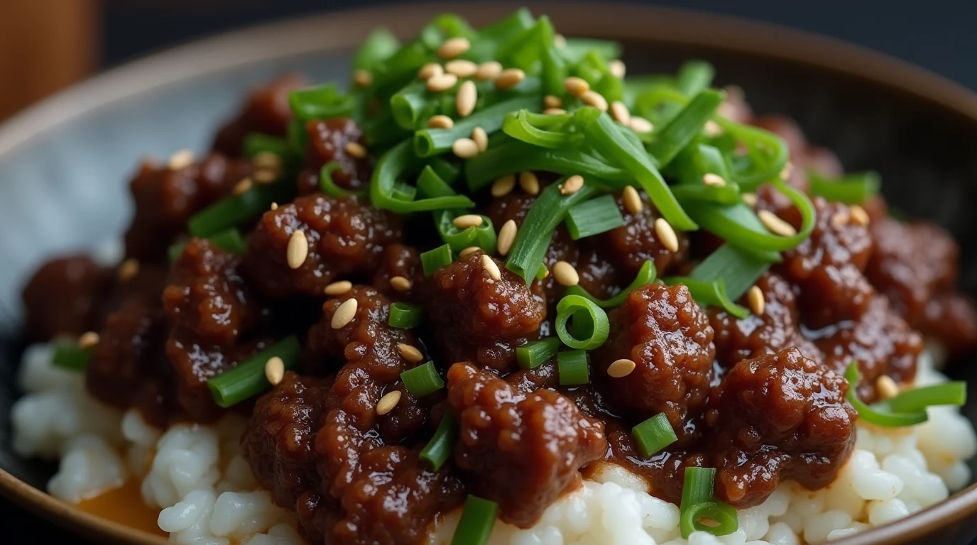 Korean Ground Beef Bowl Recipe – Quick & Easy Weeknight Favorite
