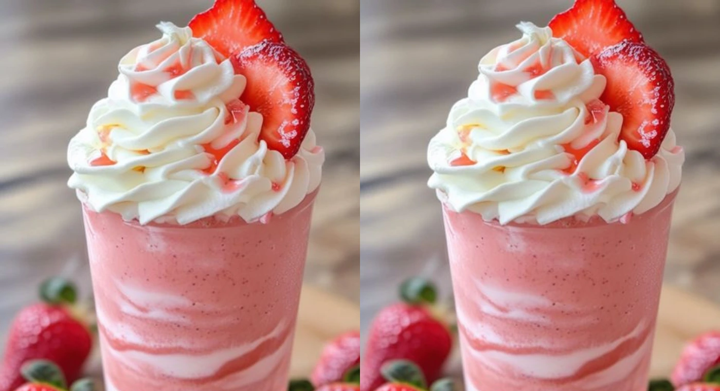 Strawberry Milkshake Swirl