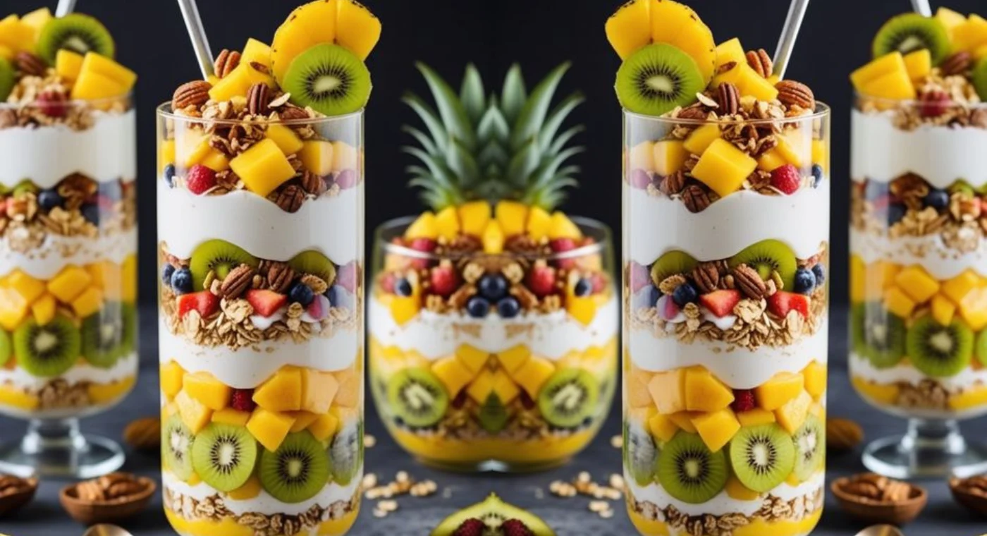 Tropical Fruit Parfait Recipe – A Fresh & Flavorful Summer Delight
