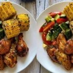 BBQ Chicken Plate with Grilled Corn – Easy Summer Dinner