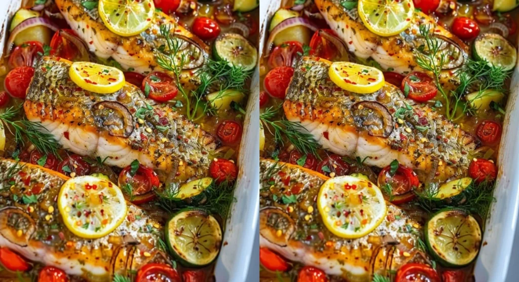 Baked Lemon Herb Salmon