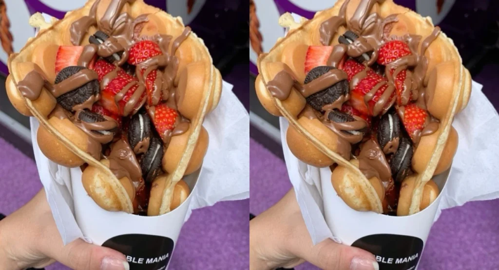 Bubble Waffle Dessert Cone: The Best Summer Street-Style Treat