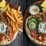 Grilled Chicken Pita Wrap Plate – Big Flavor in Every Bite