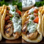 Grilled Chicken Pita Wraps – Easy & Flavorful Summer Recipe