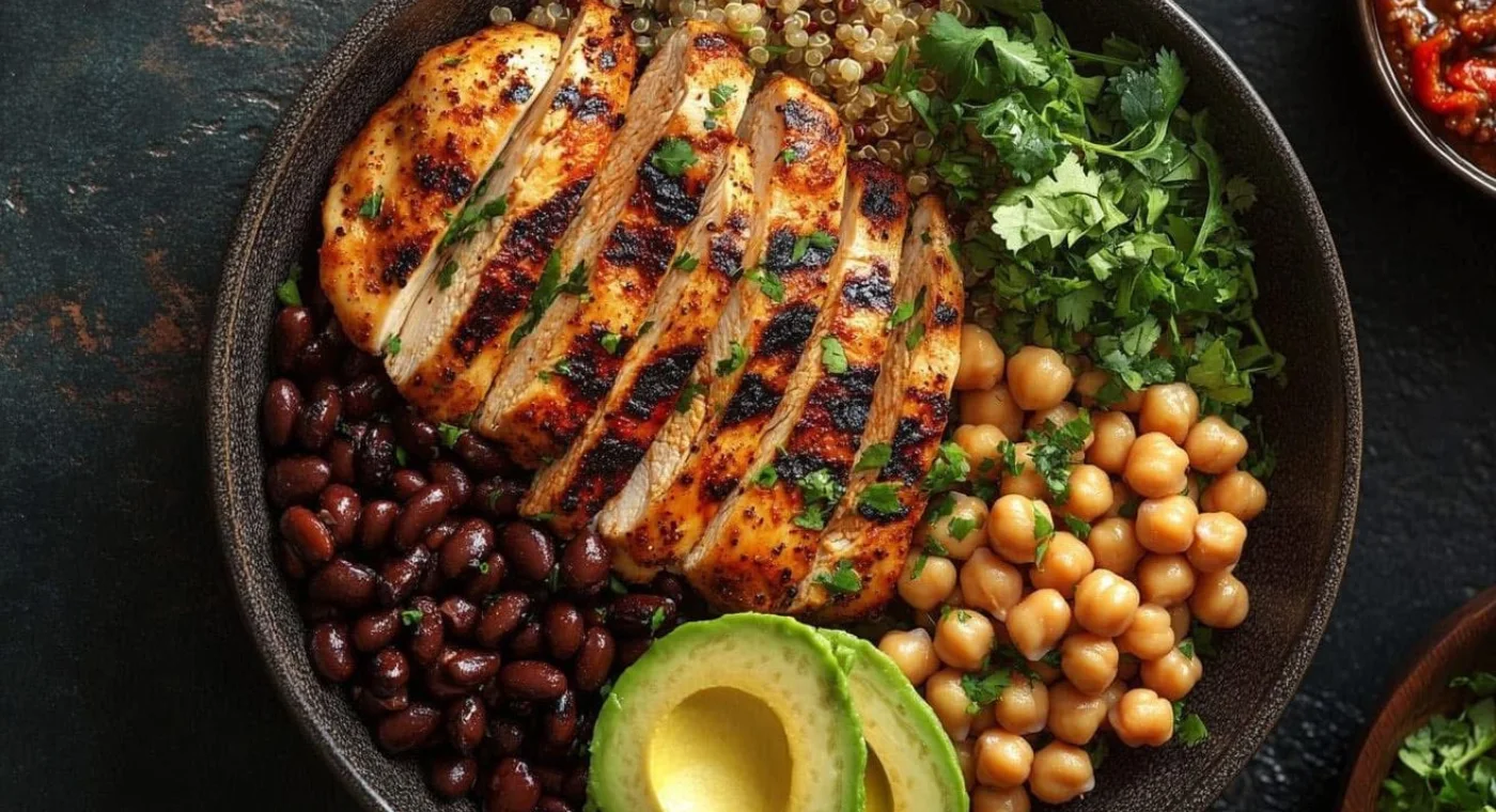 Grilled Chicken Power Bowl – Clean, High-Protein Summer Meal