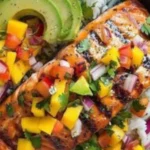 Grilled Salmon Rice Bowl – Bright, Fresh & Flavor-Packed Meal