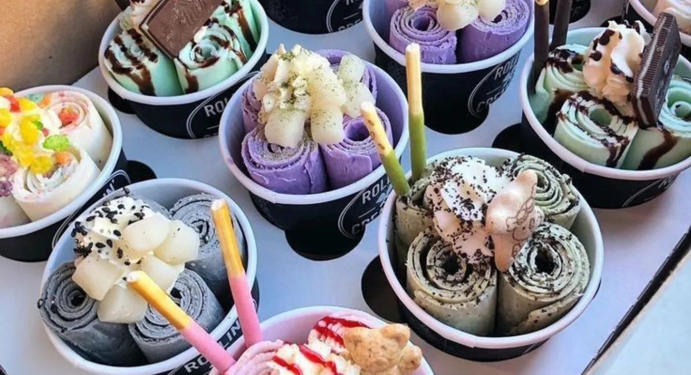 Rolled Ice Cream Dessert – The Coolest Summer Treat Ever!
