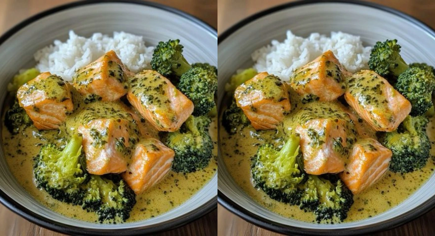 Salmon in Creamy Garlic Herb Sauce – 7 Steps to a Flavor-Packed Summer Meal