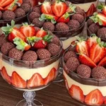 Strawberry Chocolate Trifle Dessert – Irresistible Summer Treat