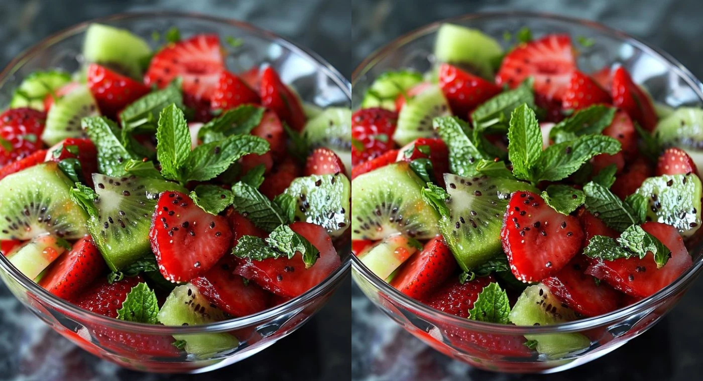Strawberry Kiwi Fruit Salad – Fresh Summer Flavor in Every Bite