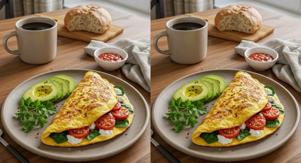 Summer Breakfast Omelet – Light, Healthy & Full of Flavor