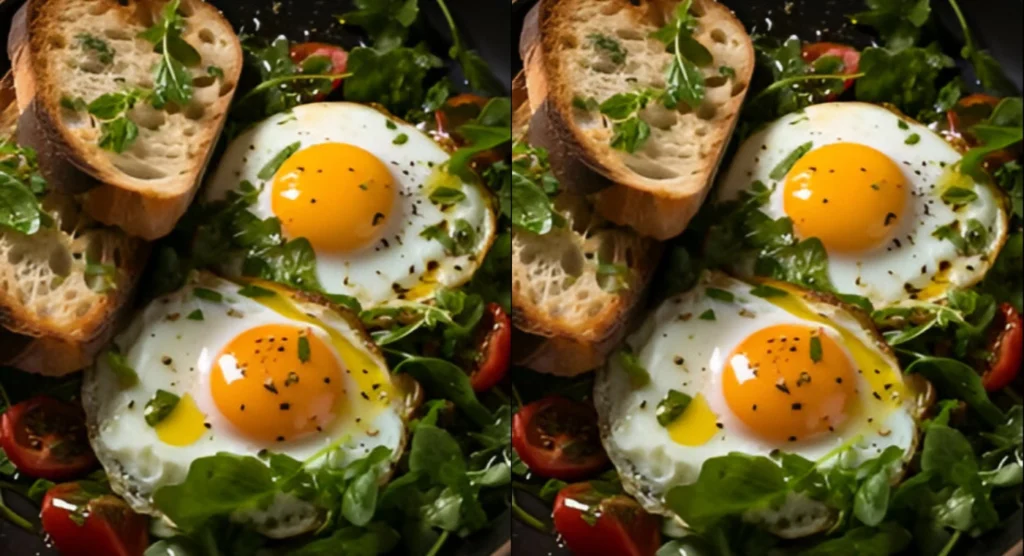 Sunny Side Up Egg Breakfast Plate – Bright, Simple & Delicious