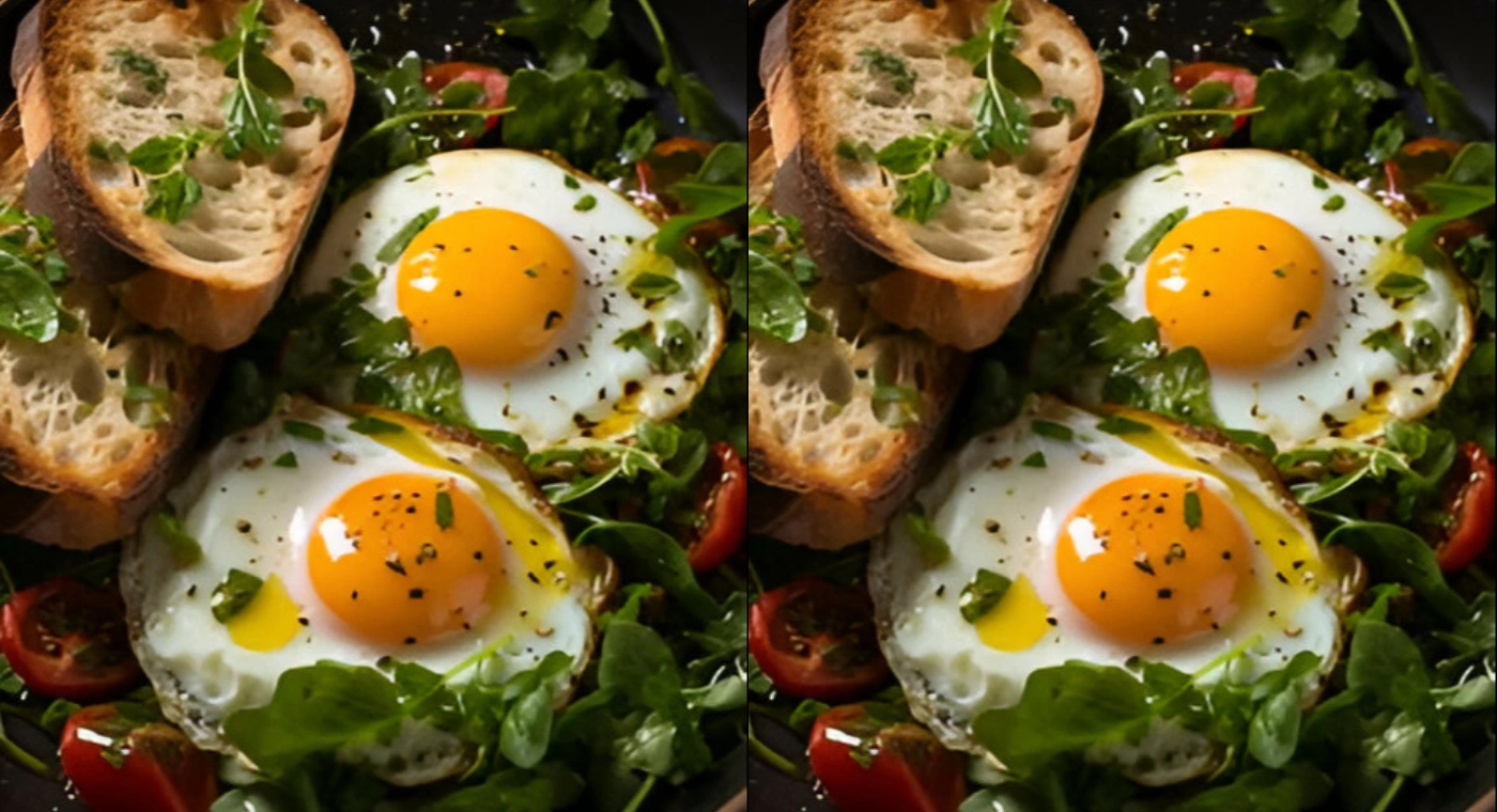 Sunny Side Up Egg Breakfast Plate – Bright, Simple & Delicious