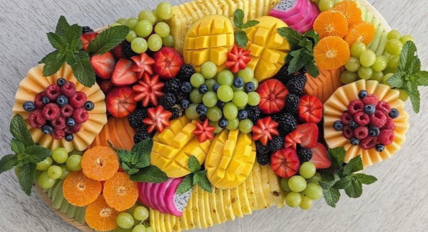 Tropical Summer Fruit Platter – Easy, Colorful Party Recipe
